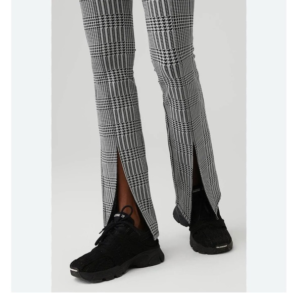 ✨Alo Jacquard High-Waist Glenplaid Flutter Legging - Picture 4 of 4